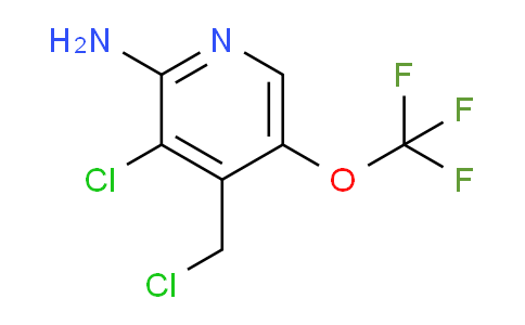2-Amino-3-chloro-4-(chloromethyl)-5-(trifluoromethoxy)pyridine
