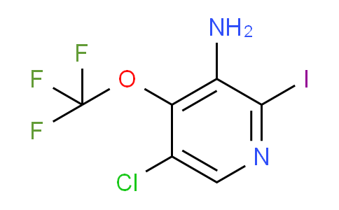 3-Amino-5-chloro-2-iodo-4-(trifluoromethoxy)pyridine