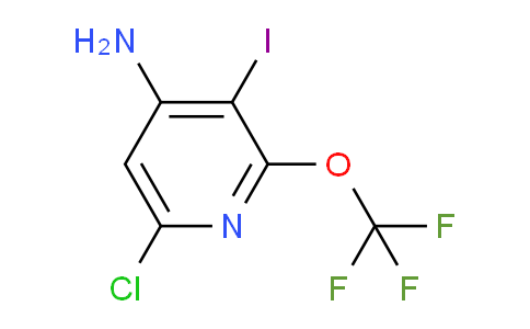 4-Amino-6-chloro-3-iodo-2-(trifluoromethoxy)pyridine