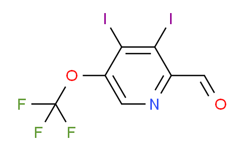 AM229893 | 1803456-44-1 | 3,4-Diiodo-5-(trifluoromethoxy)pyridine-2-carboxaldehyde