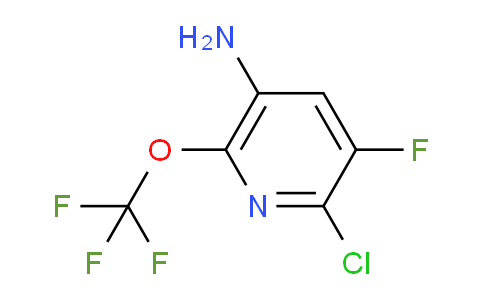 5-Amino-2-chloro-3-fluoro-6-(trifluoromethoxy)pyridine