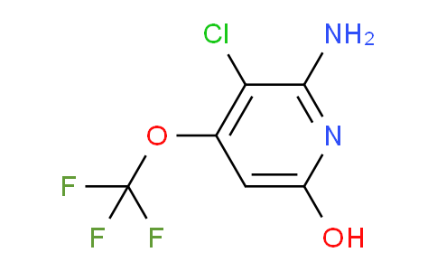 2-Amino-3-chloro-6-hydroxy-4-(trifluoromethoxy)pyridine