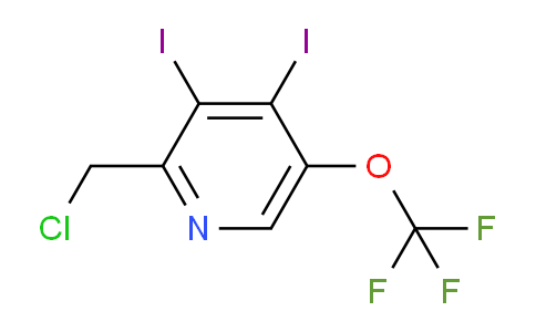 AM229907 | 1806092-79-4 | 2-(Chloromethyl)-3,4-diiodo-5-(trifluoromethoxy)pyridine