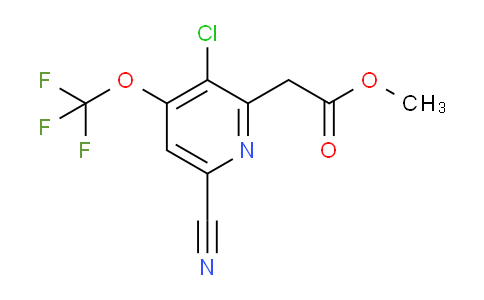 AM22991 | 1803655-41-5 | Methyl 3-chloro-6-cyano-4-(trifluoromethoxy)pyridine-2-acetate