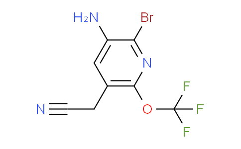 AM229926 | 1804523-23-6 | 3-Amino-2-bromo-6-(trifluoromethoxy)pyridine-5-acetonitrile