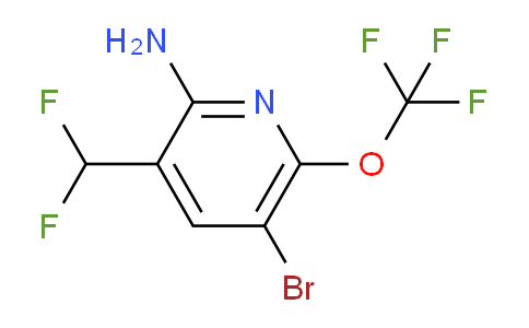 AM229930 | 1804036-06-3 | 2-Amino-5-bromo-3-(difluoromethyl)-6-(trifluoromethoxy)pyridine