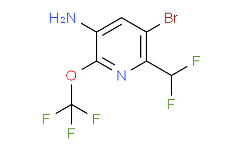 AM229933 | 1803548-39-1 | 3-Amino-5-bromo-6-(difluoromethyl)-2-(trifluoromethoxy)pyridine