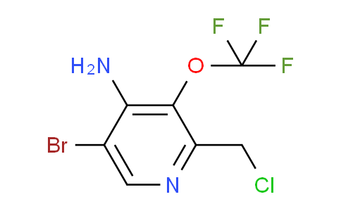 AM229937 | 1803918-96-8 | 4-Amino-5-bromo-2-(chloromethyl)-3-(trifluoromethoxy)pyridine