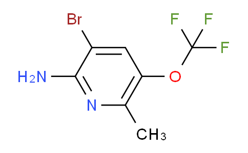 AM229957 | 1804525-92-5 | 2-Amino-3-bromo-6-methyl-5-(trifluoromethoxy)pyridine