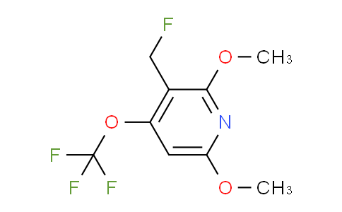 AM230005 | 1804594-48-6 | 2,6-Dimethoxy-3-(fluoromethyl)-4-(trifluoromethoxy)pyridine