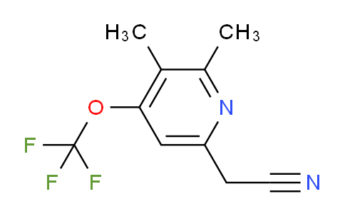 AM230030 | 1804529-51-8 | 2,3-Dimethyl-4-(trifluoromethoxy)pyridine-6-acetonitrile