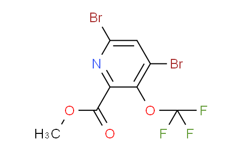 AM230037 | 1804425-30-6 | Methyl 4,6-dibromo-3-(trifluoromethoxy)pyridine-2-carboxylate