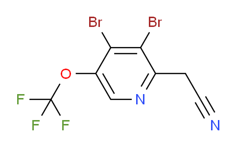 AM230043 | 1804023-70-8 | 3,4-Dibromo-5-(trifluoromethoxy)pyridine-2-acetonitrile