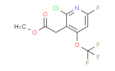 AM23005 | 1803928-34-8 | Methyl 2-chloro-6-fluoro-4-(trifluoromethoxy)pyridine-3-acetate