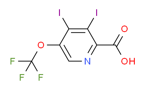 AM230065 | 1804030-75-8 | 3,4-Diiodo-5-(trifluoromethoxy)pyridine-2-carboxylic acid