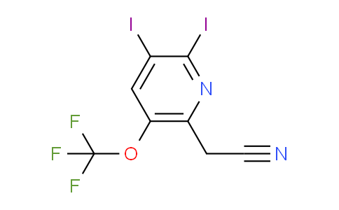 AM230069 | 1804291-42-6 | 2,3-Diiodo-5-(trifluoromethoxy)pyridine-6-acetonitrile