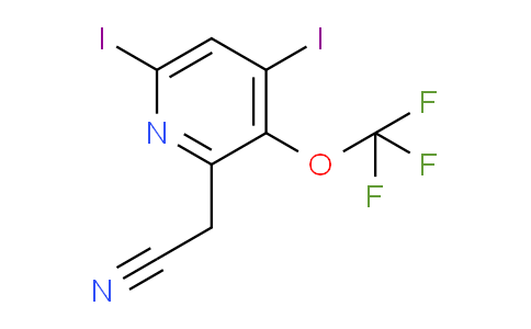 AM230070 | 1804291-58-4 | 4,6-Diiodo-3-(trifluoromethoxy)pyridine-2-acetonitrile