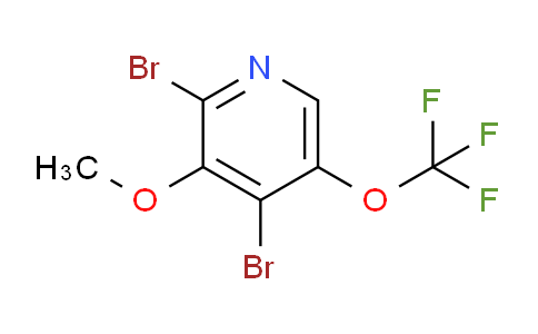2,4-Dibromo-3-methoxy-5-(trifluoromethoxy)pyridine