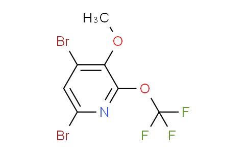 AM230077 | 1804024-85-8 | 4,6-Dibromo-3-methoxy-2-(trifluoromethoxy)pyridine