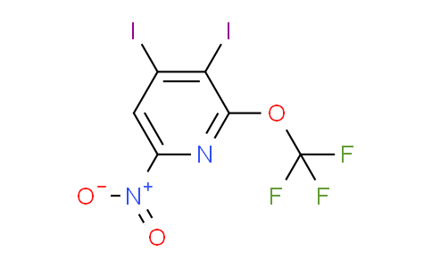 3,4-Diiodo-6-nitro-2-(trifluoromethoxy)pyridine