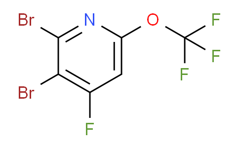 2,3-Dibromo-4-fluoro-6-(trifluoromethoxy)pyridine
