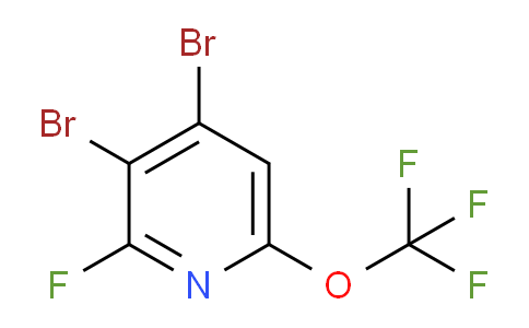 3,4-Dibromo-2-fluoro-6-(trifluoromethoxy)pyridine