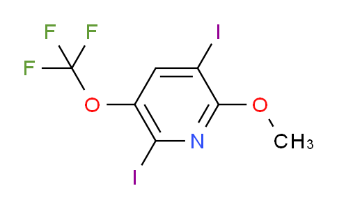 3,6-Diiodo-2-methoxy-5-(trifluoromethoxy)pyridine