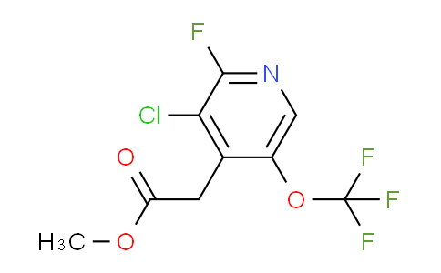 AM23011 | 1806111-91-0 | Methyl 3-chloro-2-fluoro-5-(trifluoromethoxy)pyridine-4-acetate