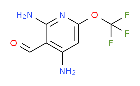 2,4-Diamino-6-(trifluoromethoxy)pyridine-3-carboxaldehyde