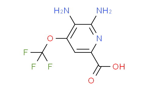 AM230116 | 1804454-56-5 | 2,3-Diamino-4-(trifluoromethoxy)pyridine-6-carboxylic acid