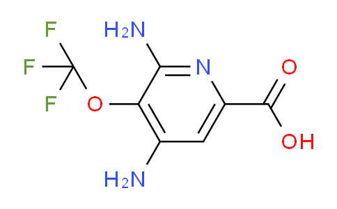 AM230117 | 1803436-36-3 | 2,4-Diamino-3-(trifluoromethoxy)pyridine-6-carboxylic acid