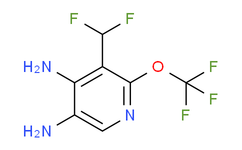 4,5-Diamino-3-(difluoromethyl)-2-(trifluoromethoxy)pyridine