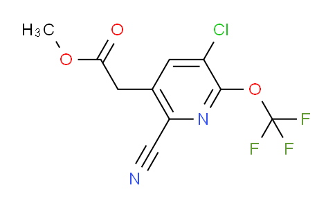 AM23012 | 1803644-34-9 | Methyl 3-chloro-6-cyano-2-(trifluoromethoxy)pyridine-5-acetate