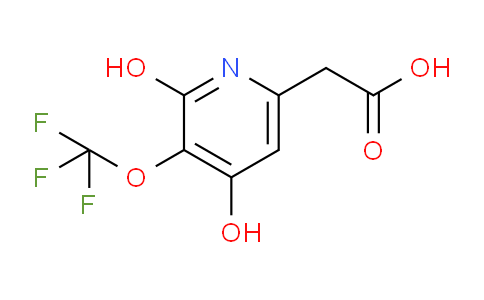 2,4-Dihydroxy-3-(trifluoromethoxy)pyridine-6-acetic acid