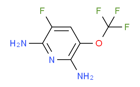 2,6-Diamino-3-fluoro-5-(trifluoromethoxy)pyridine