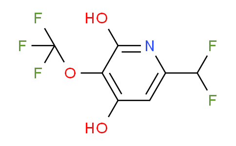 2,4-Dihydroxy-6-(difluoromethyl)-3-(trifluoromethoxy)pyridine