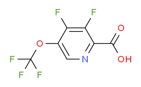 3,4-Difluoro-5-(trifluoromethoxy)pyridine-2-carboxylic acid