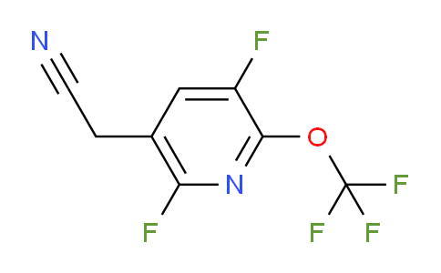 3,6-Difluoro-2-(trifluoromethoxy)pyridine-5-acetonitrile