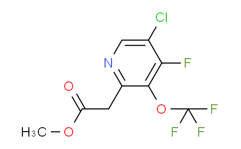 AM23018 | 1804544-47-5 | Methyl 5-chloro-4-fluoro-3-(trifluoromethoxy)pyridine-2-acetate