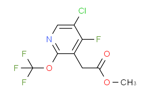 AM23020 | 1804619-25-7 | Methyl 5-chloro-4-fluoro-2-(trifluoromethoxy)pyridine-3-acetate