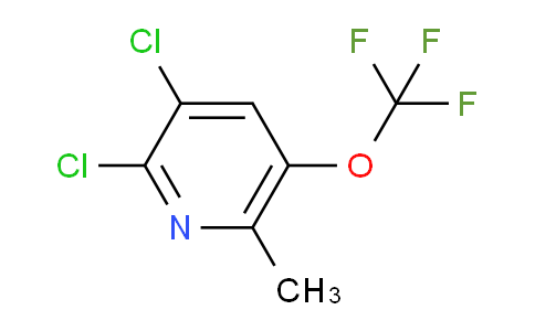 2,3-Dichloro-6-methyl-5-(trifluoromethoxy)pyridine