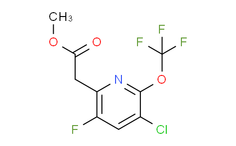 AM23023 | 1804598-52-4 | Methyl 3-chloro-5-fluoro-2-(trifluoromethoxy)pyridine-6-acetate