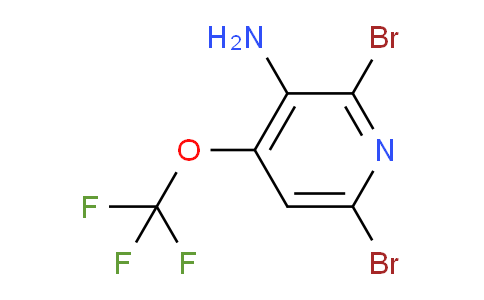 AM230253 | 1804497-93-5 | 3-Amino-2,6-dibromo-4-(trifluoromethoxy)pyridine