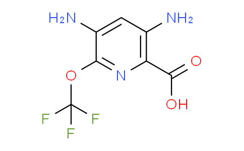3,5-Diamino-2-(trifluoromethoxy)pyridine-6-carboxylic acid