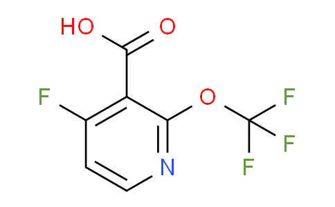 AM230271 | 1804587-42-5 | 4-Fluoro-2-(trifluoromethoxy)pyridine-3-carboxylic acid
