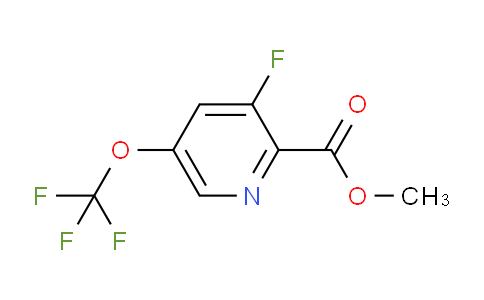 AM230273 | 1804587-64-1 | Methyl 3-fluoro-5-(trifluoromethoxy)pyridine-2-carboxylate