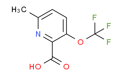 AM230294 | 1803979-30-7 | 6-Methyl-3-(trifluoromethoxy)pyridine-2-carboxylic acid