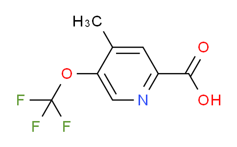 AM230296 | 1315361-37-5 | 4-Methyl-5-(trifluoromethoxy)pyridine-2-carboxylic acid