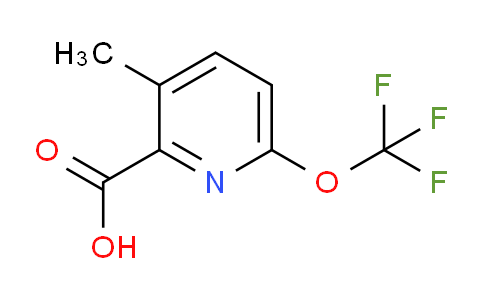AM230297 | 1803554-88-2 | 3-Methyl-6-(trifluoromethoxy)pyridine-2-carboxylic acid