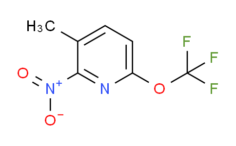 3-Methyl-2-nitro-6-(trifluoromethoxy)pyridine